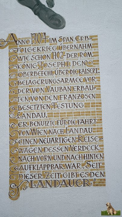 Inschrift am Altes Kaufhaus